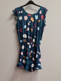 Women's Printed Jumpsuit Size S