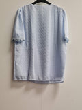 Women's Short Sleeve Blouse Size M