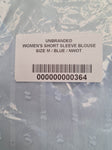 Women's Short Sleeve Blouse Size M