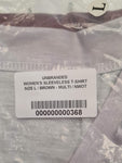 Women's V Neck T-Shirt Size L