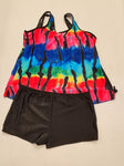 Women's Tankini 2 Piece Swimsuit Size XXL