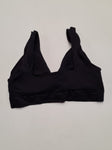 Women's Crop Black Bra Size XL/XXL