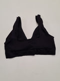 Women's Crop Black Bra Size XL/XXL