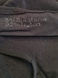 Women's Crop Black Bra Size XL/XXL