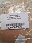 Women's Crop Bra Size L
