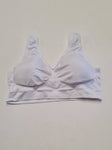 Women's Crop White Bra Size XL/XXL