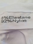 Women's Crop White Bra Size XL/XXL