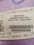Women's Crop Lilac Bra Size XL/XXL