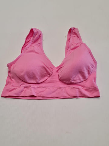 Women's Crop Rose Bra Size XL/XXL