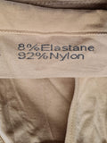 Women's Crop Beige Bra Size XL/XXL