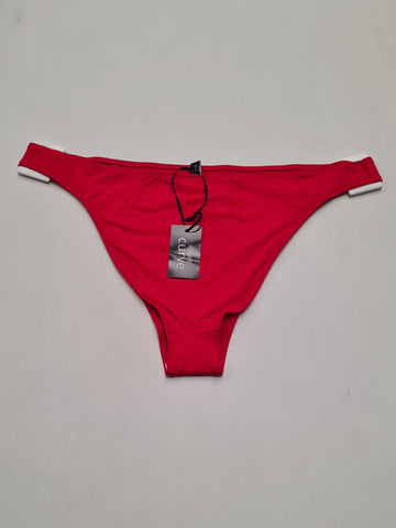 Monaco Red Brazilian Bikini Briefs Plus Size 22