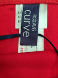 Monaco Red Brazilian Bikini Briefs Plus Size 20
