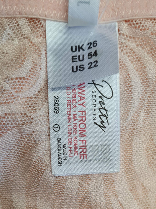 Jessica Blush Brief Size 26