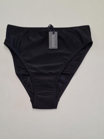 Black Bikini Bottom Brief Size 6/8