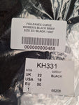Women's Black Brief Size 22