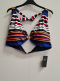 Stripe Bikini Top Bra Size 26