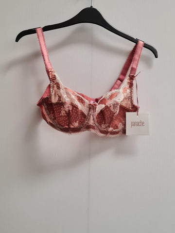 Clara Sienna Full Cup Balconette Bra Size 32D