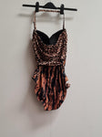 Leopard Print One Piece Swimsuit Size 10