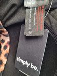 Leopard Print One Piece Swimsuit Size 10