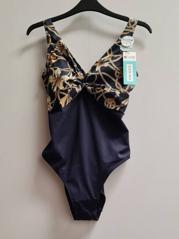 Sorrento Curve Plunge Swimsuit Soft Cup Lightly Padded Size 12