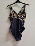 Sorrento Curve Plunge Swimsuit Soft Cup Lightly Padded Size 12