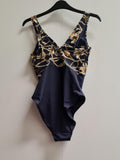 Sorrento Curve Plunge Swimsuit Soft Cup Lightly Padded Size 12