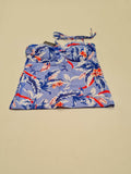 Floral Print Tankini Top Size 8