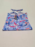 Floral Print Tankini Top Size 8