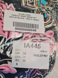 Paisley Print Bikini Set Size 30