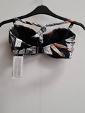 Bamboo Grove Bikini Top / Bra Size 32DD
