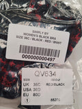 Women's Black Bra Size 36C