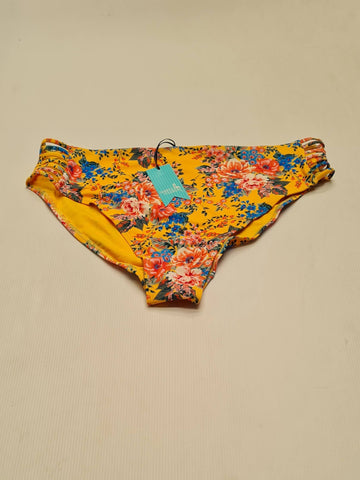 Floral Print Bikini Bottom Brief Size 32