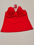 Red Tankini Top Size 44D