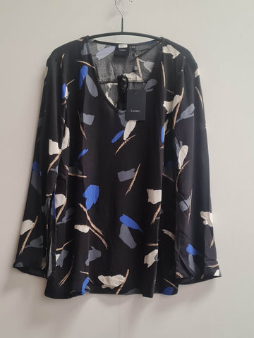 Women's Printed Blouse Top Size12