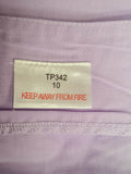 Lilac Pyjamas Set Size 10
