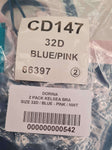2 Pack Curves Kelsea Full Cup Wired Bras Size 32D