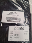 Women's Black Hat One Size