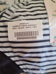 One Piece V Neck Swimsuit Ruched Front Size L
