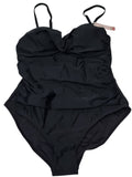 Women Twist-Front One Piece Tummy Control Swimsuits Size XL