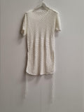 Womens Crochet Hollow Out Knit Swimsuit Cover Summer Dress Size S