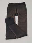 Thermal Fleece Lined Winter Tights Pantyhose Black Size M