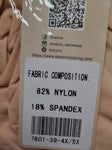 Full Body Shaper Shorts Bodysuit Size 4XL/5XL