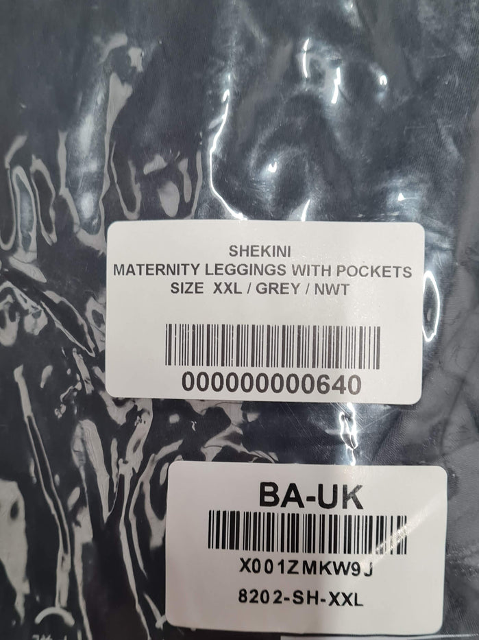 Women's Maternity Leggings with Pockets Size XXL