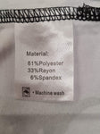 Women's Wrap Dress Ruffle Short Sleeve V-Neck Size XL (UK 20 - 22)
