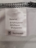 Women's Wrap Dress Ruffle Short Sleeve V-Neck Size XL (UK 20 - 22)