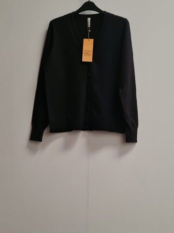 Women's Lightweight Knit V-Neck Cardigan Size M (UK 12-14)