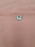 Womens Casual Plain T-Shirt Crew Neck Long Sleeve Top Size XL