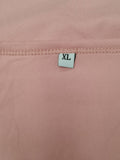 Womens Casual Plain T-Shirt Crew Neck Long Sleeve Top Size XL