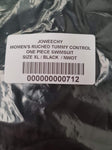 Ruched Tummy Control One Piece Swimsuits Size XL  UK 14 - 16