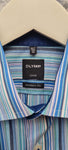 Mens Modern Fit Striped Shirt Size 42 / 16.5'